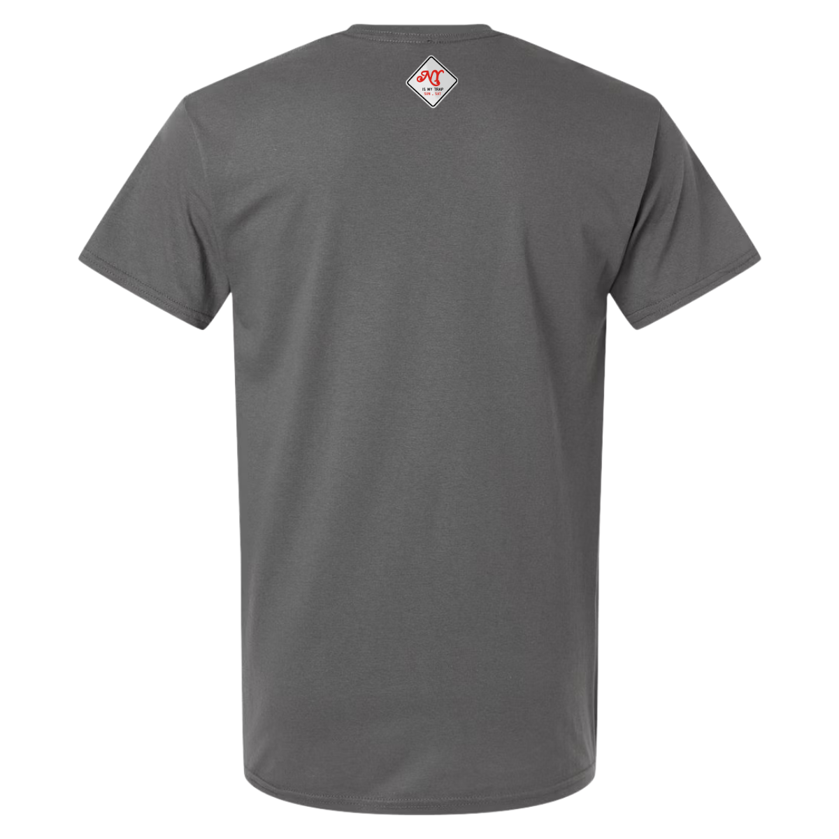 grayEIPD puff print streetwear t-shirt by NY IS MY TRAP® – Everyday Is Payday urban fashion in black Bella+Canvas tee