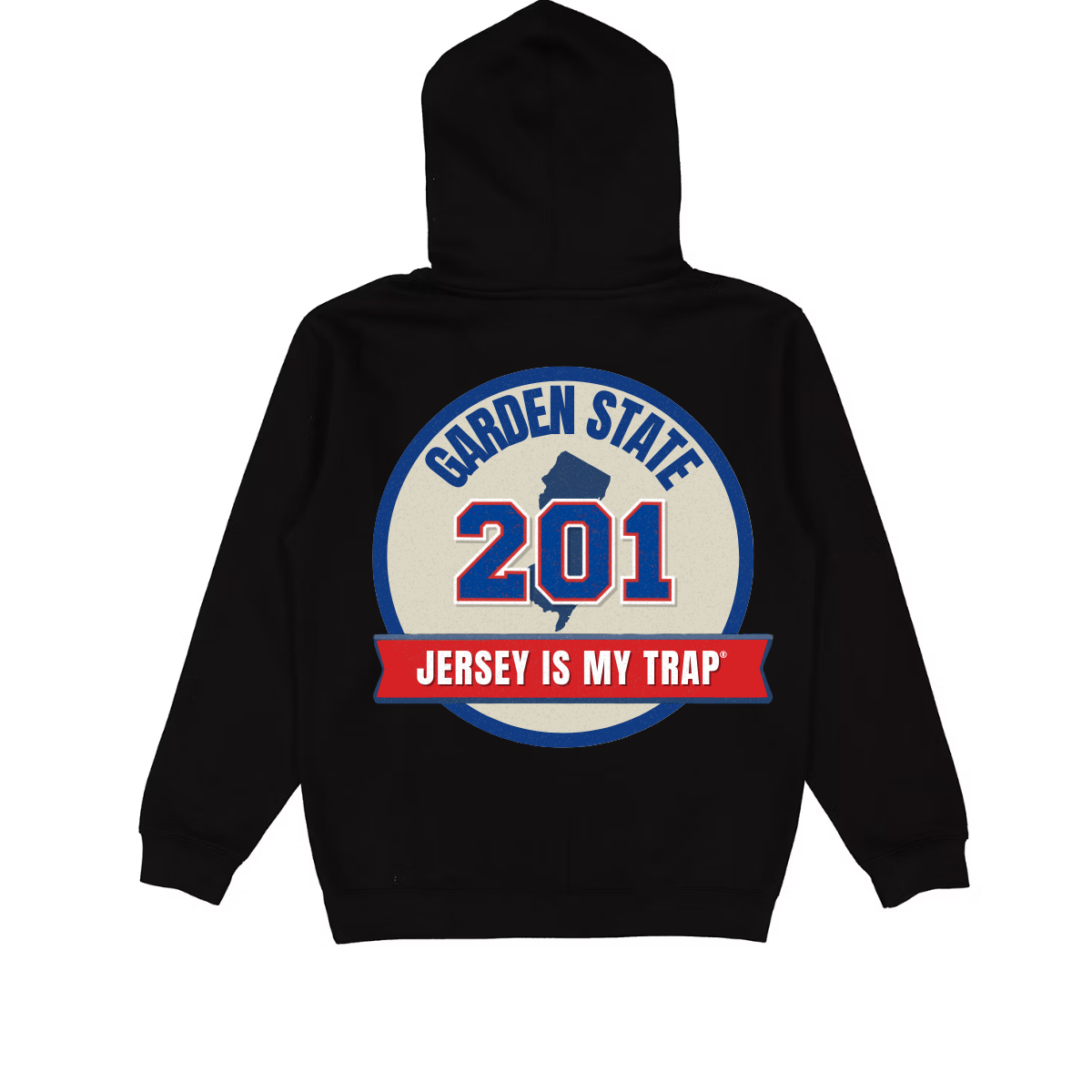 New Jersey Area Code Hoodie – NJ Streetwear | NY IS MY TRAP®