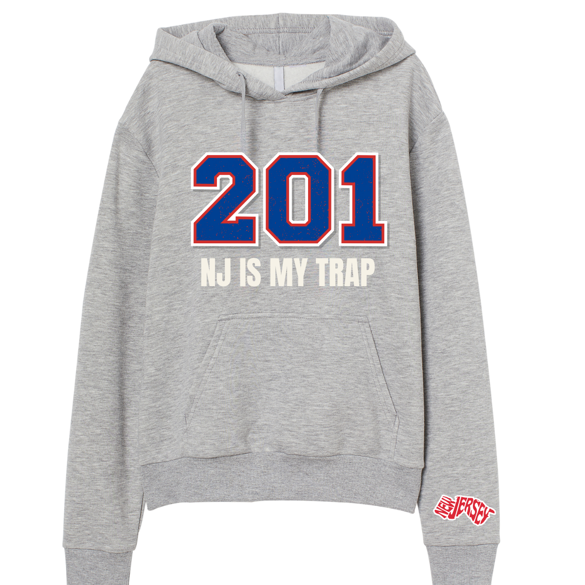 New Jersey Area Code Hoodie – NJ Streetwear | NY IS MY TRAP®