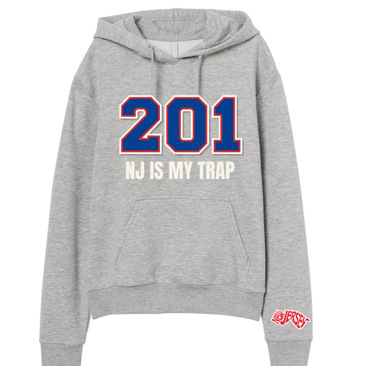 New Jersey Area Code Hoodie – NJ Streetwear | NY IS MY TRAP®