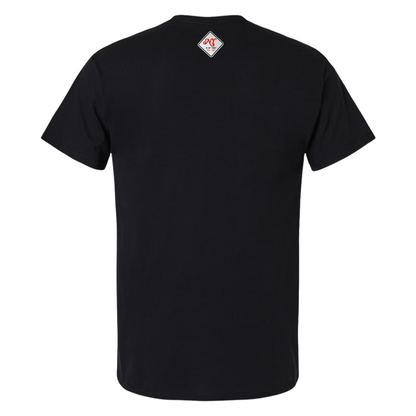 black EIPD puff print streetwear t-shirt by NY IS MY TRAP® – Everyday Is Payday urban fashion in black Bella+Canvas tee